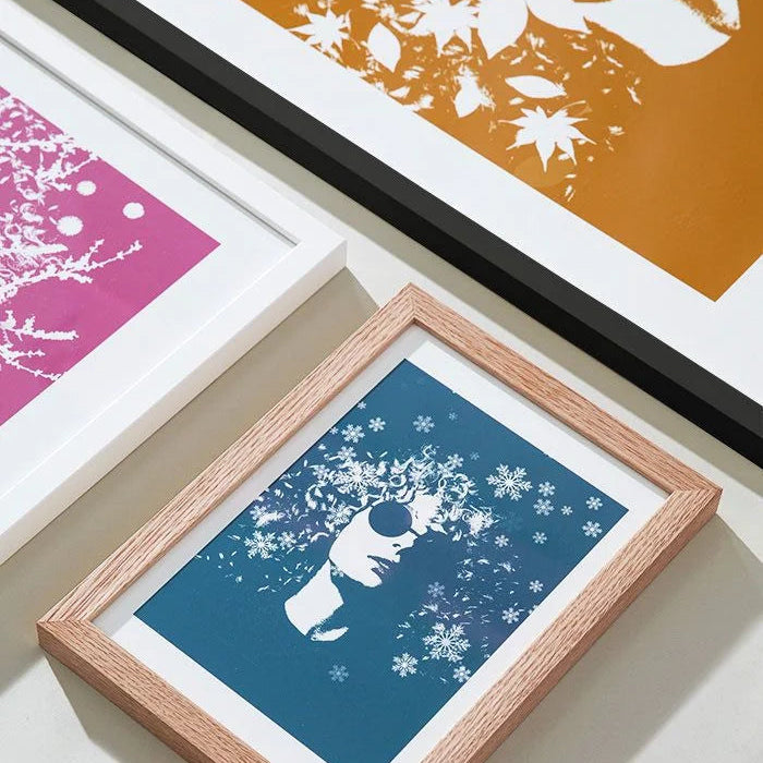 The "Pawsitive Vibes" Meditation Corgi Art Print