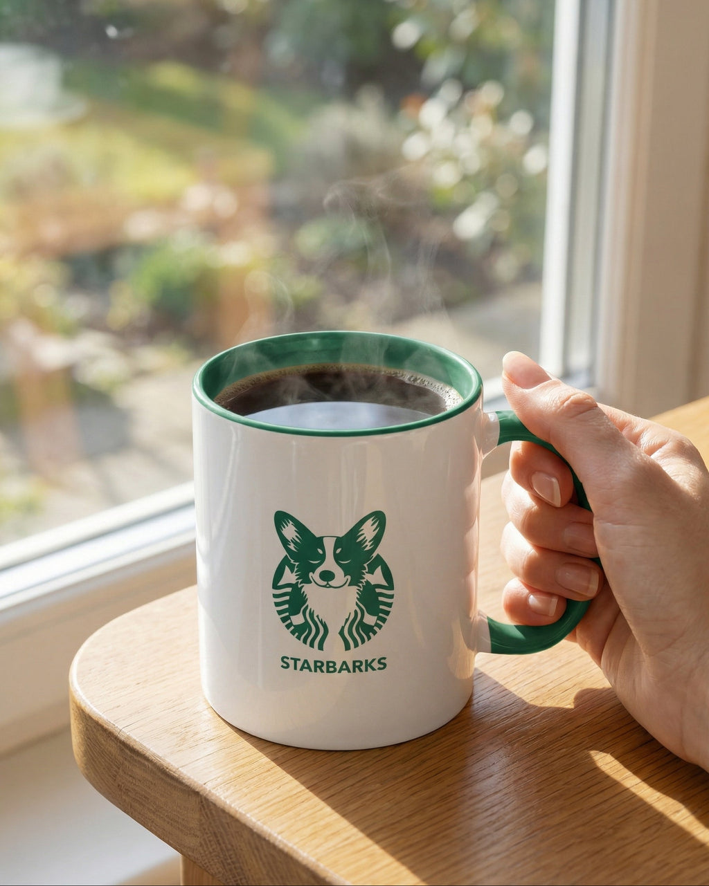 Starbarks Funny Corgi Dog Mug