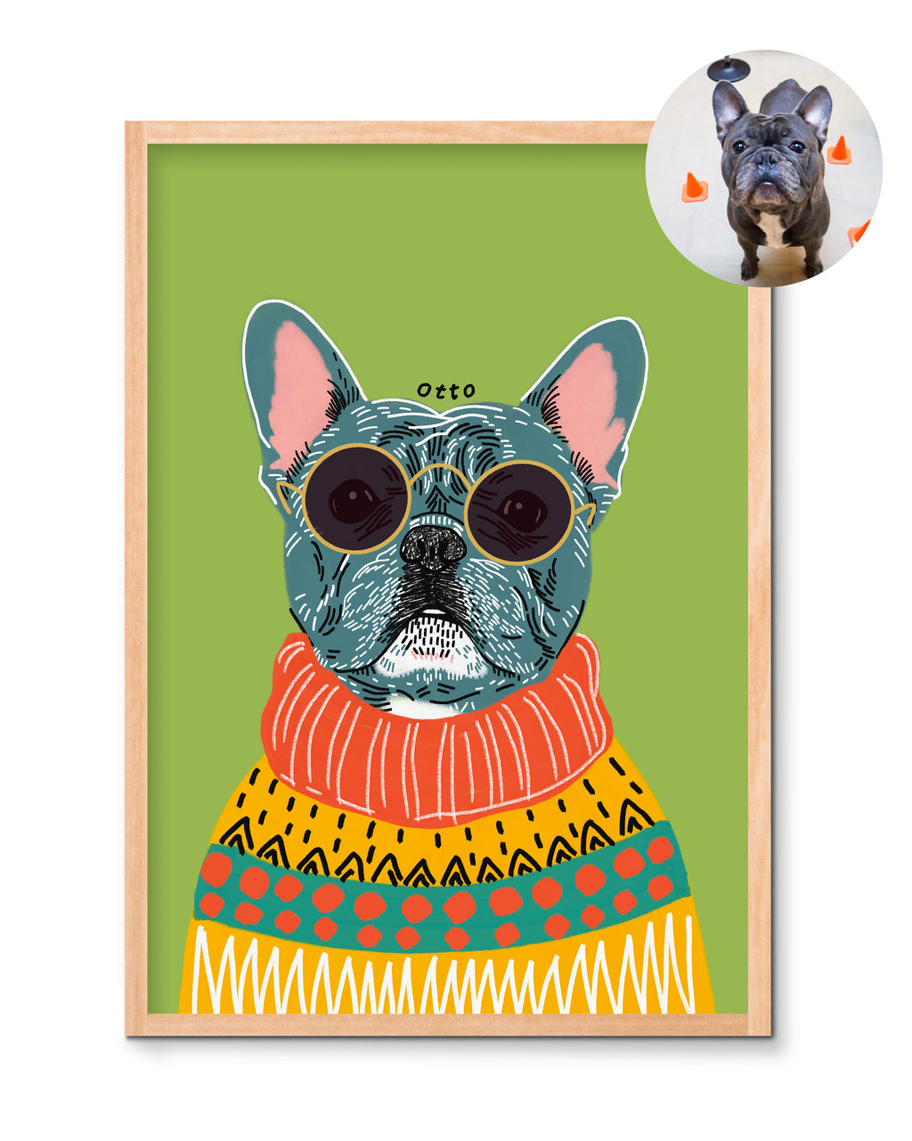 Personalized Pop Art Pet Portrait