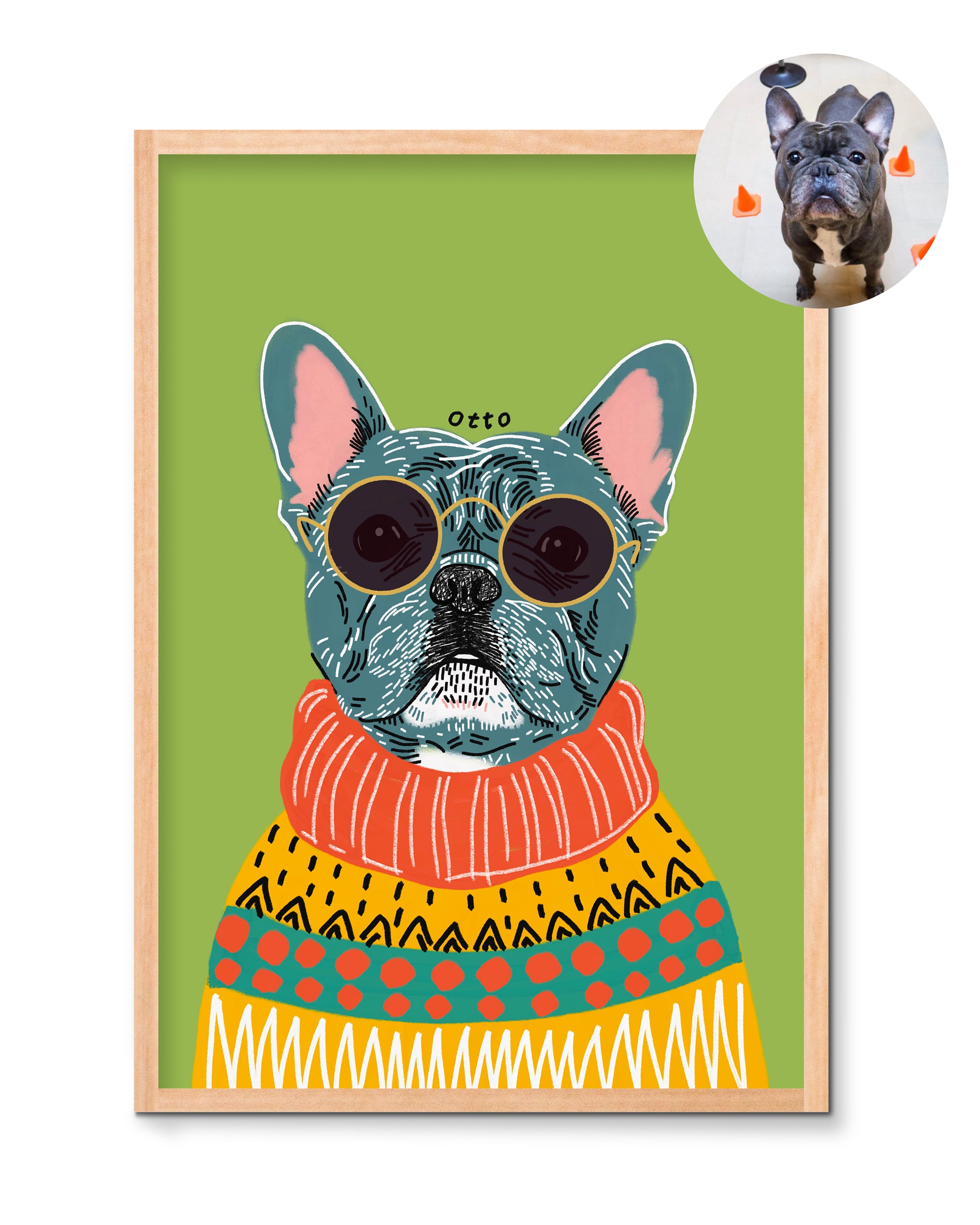 Personalized Pop Art Pet Portrait