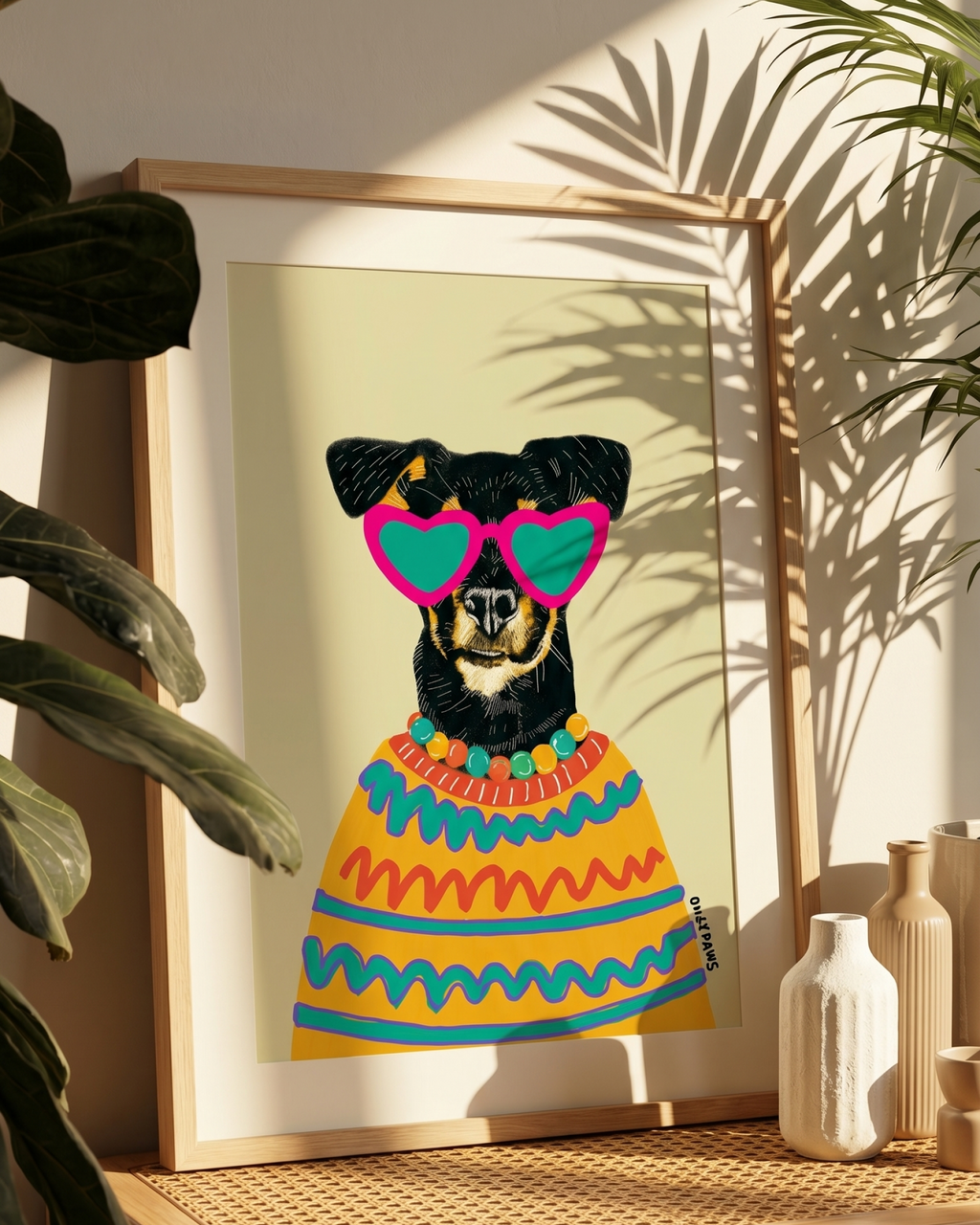 Personalized Pop Art Pet Portrait