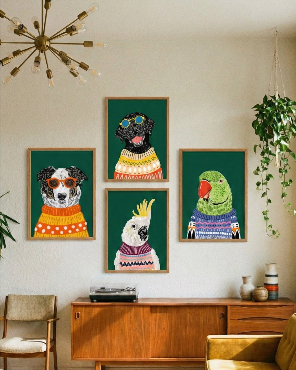 Personalized Pop Art Pet Portrait