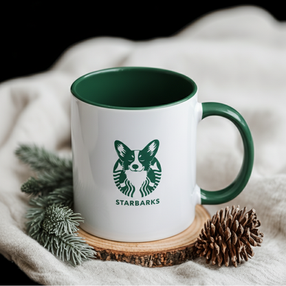 Starbarks Funny Corgi Dog Mug