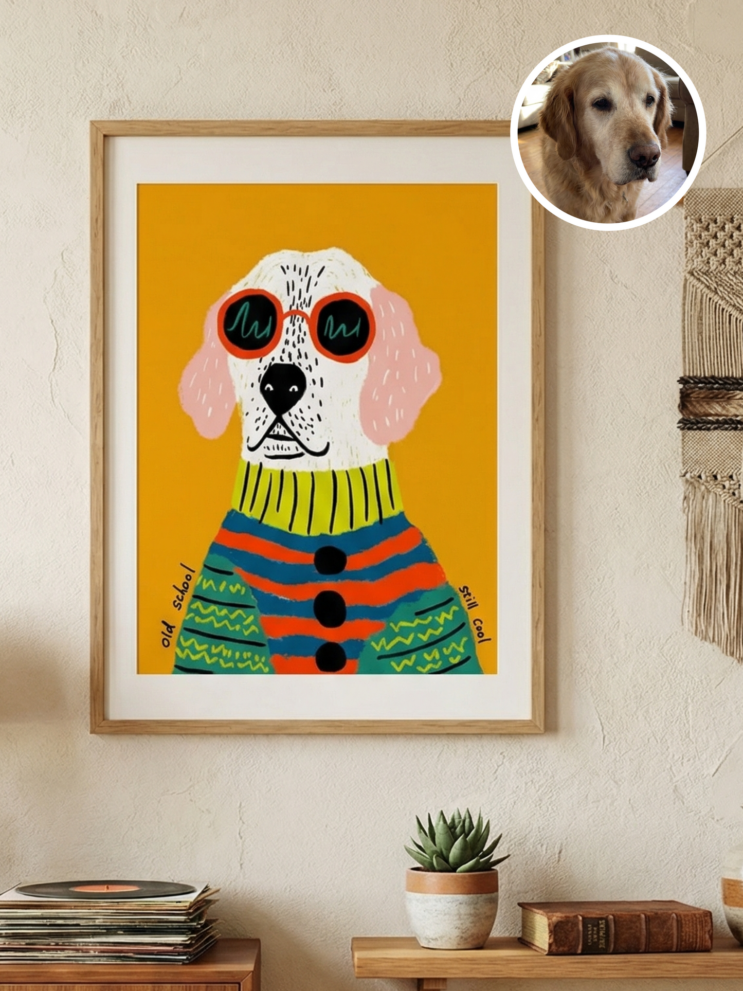 Personalized Funky Pet Portrait