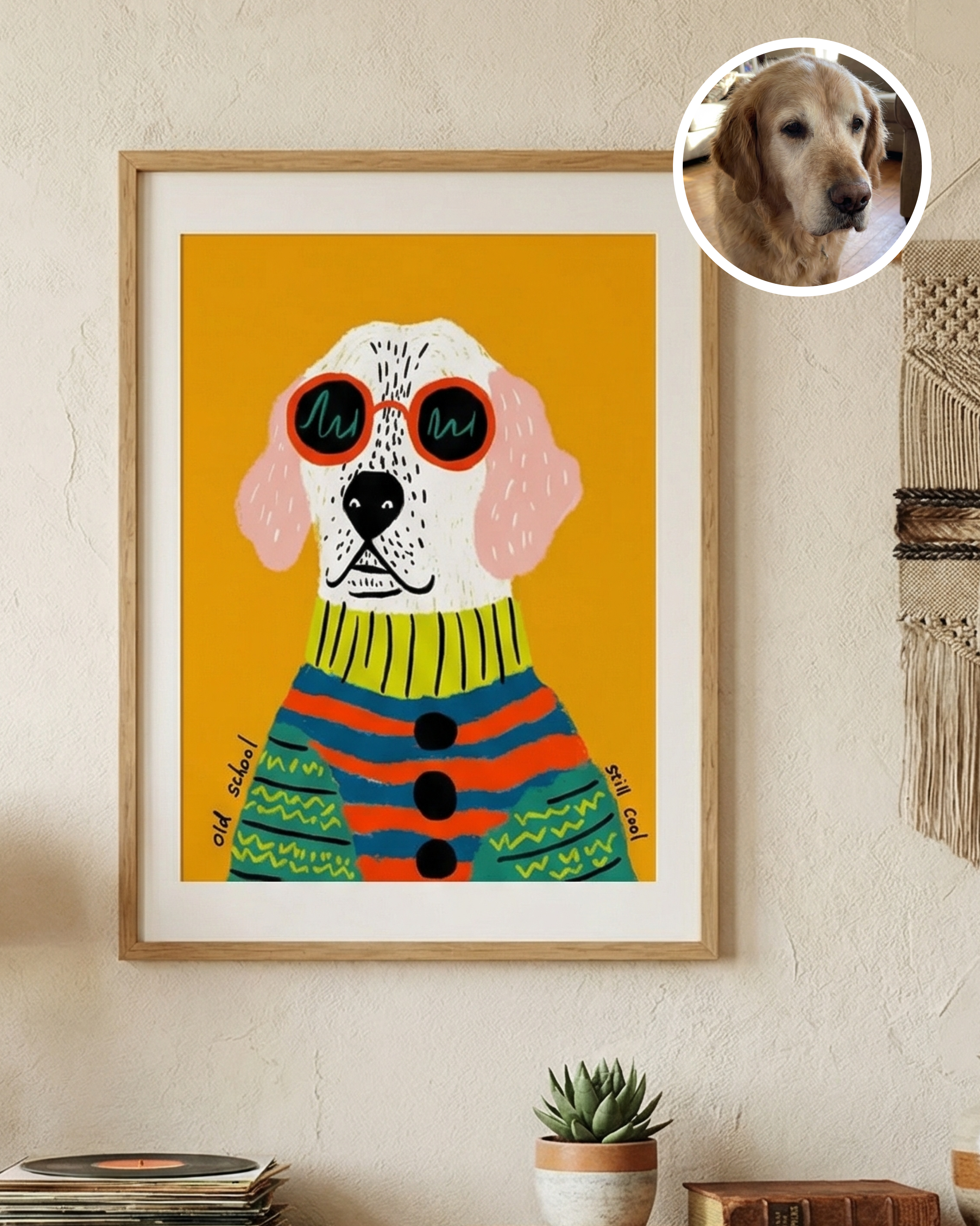 Personalized Pop Art Pet Portrait