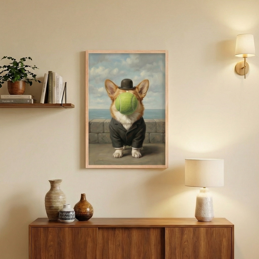 "The Corgi of Man" Fine Art Print